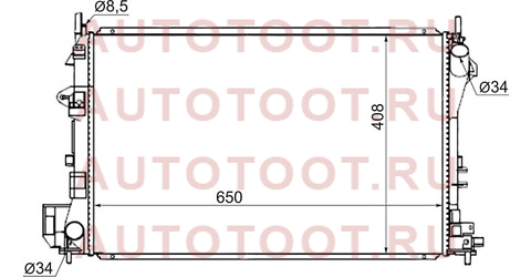 Радиатор OPEL VECTRA C/SIGNUM 1.6/1.8 02- op0001-03 sat – купить в Омске. Цены, характеристики, фото в интернет-магазине autotoot.ru