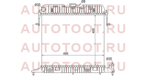 Радиатор OPEL OMEGA A 1.8/2.0 86-94 op0002-at sat – купить в Омске. Цены, характеристики, фото в интернет-магазине autotoot.ru