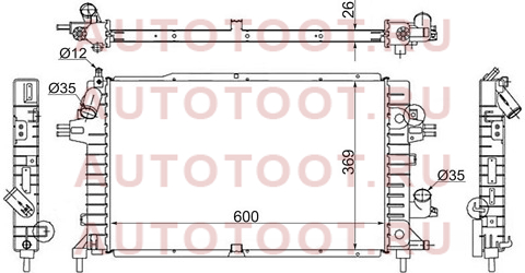 Радиатор OPEL ASTRA H 1.3TD/1.7TD/1.9TD 2004-2005 op0006-04-d1 sat – купить в Омске. Цены, характеристики, фото в интернет-магазине autotoot.ru