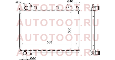 Радиатор CITROEN C4 PICASSO /PEUGEOT 307 06- pg00013 sat – купить в Омске. Цены, характеристики, фото в интернет-магазине autotoot.ru