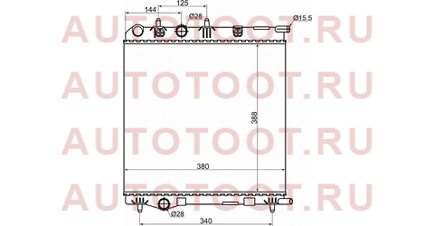 Радиатор PEUGEOT 207/208 1.4/1.6 06- /CITROEN C3/DS3 1.4/1.6 09- pg0003-1 sat – купить в Омске. Цены, характеристики, фото в интернет-магазине autotoot.ru