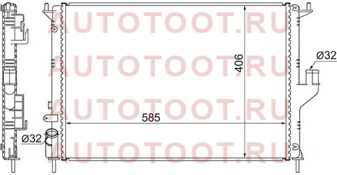 Радиатор RENAULT LOGAN/SANDERO 1.4/1.6 с кондиционером 08-/RENAULT DUSTER 1.6/2.0 без AC/LADA LARGUS rn0002-08-1 sat – купить в Омске. Цены, характеристики, фото в интернет-магазине autotoot.ru