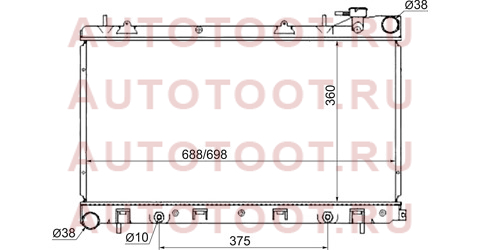 Радиатор SUBARU FORESTER/IMPREZA 02- sb0001-02 sat – купить в Омске. Цены, характеристики, фото в интернет-магазине autotoot.ru