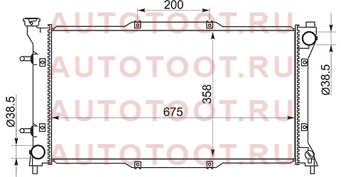 Радиатор SUBARU LEGACY 1.8-2.2 1989-1993/ LEGACY 2.5 1993-1997 sb0003-2r sat – купить в Омске. Цены, характеристики, фото в интернет-магазине autotoot.ru