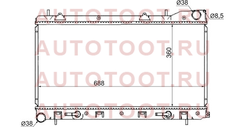 Радиатор SUBARU FORESTER/IMPREZA 02-05 turbo sb0004-sg5 sat – купить в Омске. Цены, характеристики, фото в интернет-магазине autotoot.ru