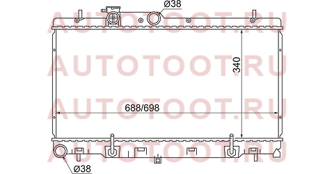 Радиатор SUBARU LEGACY/LANCASTER 98-04/IMPREZA 00-04 sb0005 sat – купить в Омске. Цены, характеристики, фото в интернет-магазине autotoot.ru