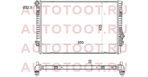 Радиатор AUDI A3/S3 12-/TT 14-/SKODA OCTAVIA 13-/VOLKSWAGEN GOLF 12- sd00074 sat – купить в Омске. Цены, характеристики, фото в интернет-магазине autotoot.ru