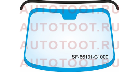 Молдинг лобового стекла HYUNDAI SONATA NF 04-10/LF 15-19 sf86131c1000 sat – купить в Омске. Цены, характеристики, фото в интернет-магазине autotoot.ru