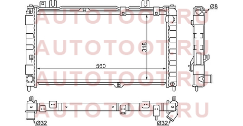 Радиатор LADA GRANTA 12-(трубчатый) sgld0001r sat – купить в Омске. Цены, характеристики, фото в интернет-магазине autotoot.ru