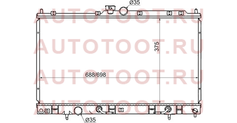 Радиатор MITSUBISHI LANCER CEDIA 1.5/2.0 00-03/ LANCER IX 1.3/1.6/2.0 03-07(трубчатый) sgmc0001csr sat – купить в Омске. Цены, характеристики, фото в интернет-магазине autotoot.ru