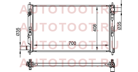 Радиатор MITSUBISHI ASX 1,8 10-16 sgmc0088071 sat – купить в Омске. Цены, характеристики, фото в интернет-магазине autotoot.ru