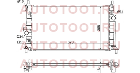 Радиатор MAZDA 3 1,6 AT 08- sgmz00082 sat – купить в Омске. Цены, характеристики, фото в интернет-магазине autotoot.ru