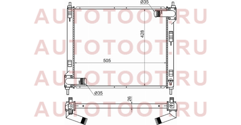 Радиатор NISSAN JUKE MR16 11- sgns0015 sat – купить в Омске. Цены, характеристики, фото в интернет-магазине autotoot.ru