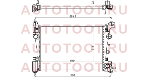 Радиатор OPEL CORSA D 1.0/1.2/1.4/1.6 2007- sgop0008 sat – купить в Омске. Цены, характеристики, фото в интернет-магазине autotoot.ru