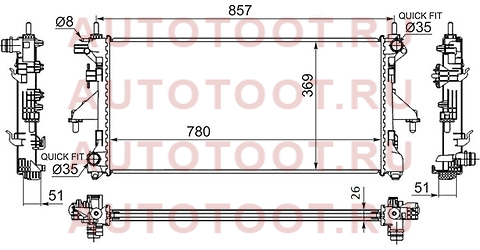 Радиатор FIAT DUCATO/PEUGEOT BOXER/CITROEN JUMPER 2.2TD/3.0 06- sgpg000906r sat – купить в Омске. Цены, характеристики, фото в интернет-магазине autotoot.ru