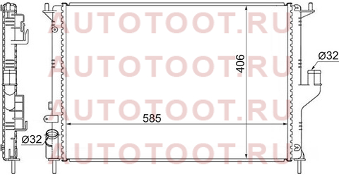 Радиатор RENAULT LOGAN/SANDERO 1.4/1.6 с кондиционером 08-/RENAULT DUSTER 1.6/2.0 безAC/LADA LARGUS sgrn0002081r sat – купить в Омске. Цены, характеристики, фото в интернет-магазине autotoot.ru