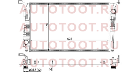 Радиатор RENAULT DUSTER 1,5D 10- sgrn000210 sat – купить в Омске. Цены, характеристики, фото в интернет-магазине autotoot.ru