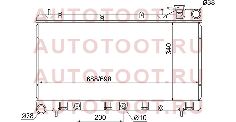 Радиатор SUBARU FORESTER 97-02/IMPREZA 93-99 sgsb0001 sat – купить в Омске. Цены, характеристики, фото в интернет-магазине autotoot.ru