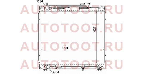 Радиатор SUZUKI ESCUDO/GRAND VITARA J20A/H20A/H25A 94-04 подход. на рядный sgsk0001v6 sat – купить в Омске. Цены, характеристики, фото в интернет-магазине autotoot.ru