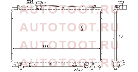 Радиатор TOYOTA VOXY/NOAH/IPSUM/AVENSIS VERSO 1AZ/2AZ/3ZR 01-09 sgty0002acm20 sat – купить в Омске. Цены, характеристики, фото в интернет-магазине autotoot.ru