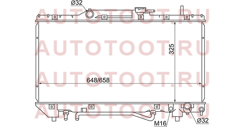 Радиатор TOYOTA CORONA/CARINA/CALDINA ST19# 3S/4S 92-96 sgty0002st19020 sat – купить в Омске. Цены, характеристики, фото в интернет-магазине autotoot.ru