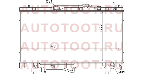 Радиатор TOYOTA CORONA PREMIO/CARINA/CALDINA ST19#/ST21# 96-02 sgty0002st210 sat – купить в Омске. Цены, характеристики, фото в интернет-магазине autotoot.ru