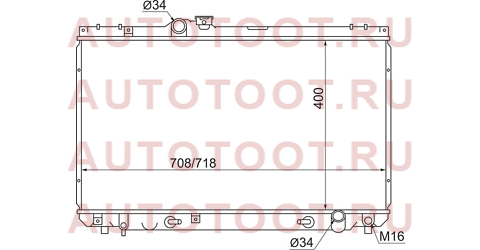 Радиатор TOYOTA CHASER/CRESTA/VEROSSA/MARK II #ZX100/#ZX110 2.0/3.0 96- sgty0005100 sat – купить в Омске. Цены, характеристики, фото в интернет-магазине autotoot.ru