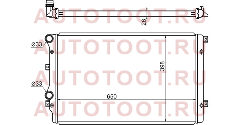 Радиатор VOLKSWAGEN GOLF V 03-/ TOURAN 03-/AUDI A3 03-12/AUDI TT 06-/SKODA SUPERB 08- см.комментарий sgvw0008 sat – купить в Омске. Цены, характеристики, фото в интернет-магазине autotoot.ru