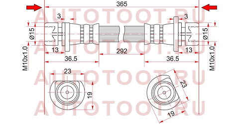 Шланг тормозной задний (Таиланд) HONDA CITY/FIT/JAZZ 01-/AIRWAVE/PARTNER 05- LH st-01468-saa-000 sat – купить в Омске. Цены, характеристики, фото в интернет-магазине autotoot.ru