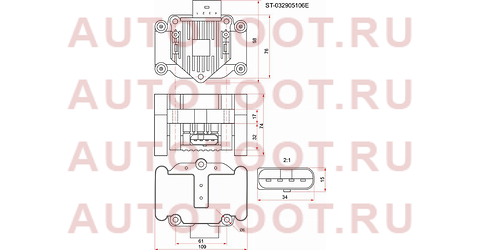 Катушка зажигания VAG A2/A3/A4/FABIA/OCTAVIA/SUPPERB/CADDY/GOLF/JETTA/PASSAT/POLO/TOURAN (модуль) st032905106e sat – купить в Омске. Цены, характеристики, фото в интернет-магазине autotoot.ru