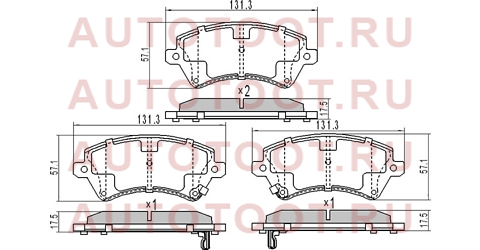 Колодки тормозные перед TOYOTA COROLLA 121 LHD st0446502130 sat – купить в Омске. Цены, характеристики, фото в интернет-магазине autotoot.ru