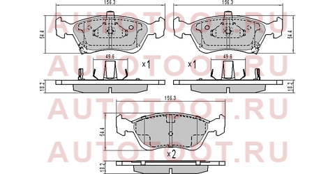 Колодки тормозные перед TOYOTA AVENSIS #T220 97-03 st0446505020 sat – купить в Омске. Цены, характеристики, фото в интернет-магазине autotoot.ru