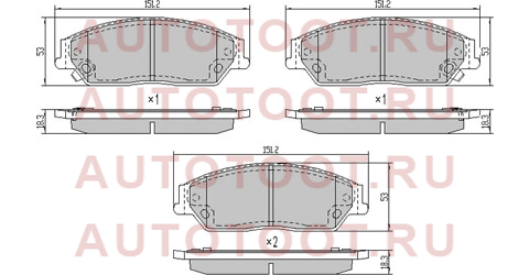 Колодки тормозные перед TOYOTA CAMRY #CV40/#CV50 UAE st0446506090 sat – купить в Омске. Цены, характеристики, фото в интернет-магазине autotoot.ru