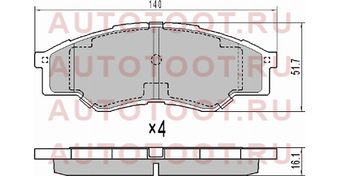 Колодки тормозные перед TOYOTA HILUX 05- (короткая база) st044650k160 sat – купить в Омске. Цены, характеристики, фото в интернет-магазине autotoot.ru