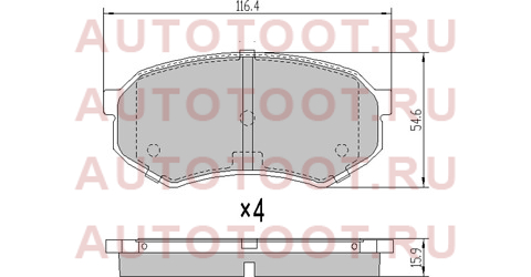 Колодки тормозные перед TOYOTA MARK II/CHASER/CRESTA GX81 88-92 st0446522060 sat – купить в Омске. Цены, характеристики, фото в интернет-магазине autotoot.ru