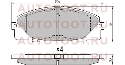 Колодки тормозные перед TOYOTA HIACE/REGIUSACE 04- st0446526260 sat – купить в Омске. Цены, характеристики, фото в интернет-магазине autotoot.ru