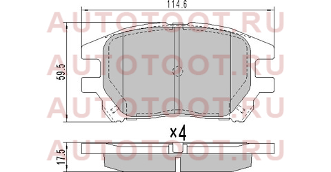 Колодки тормозные перед TOYOTA HARRIER/LEXUS RX300 01-03 st0446548050 sat – купить в Омске. Цены, характеристики, фото в интернет-магазине autotoot.ru