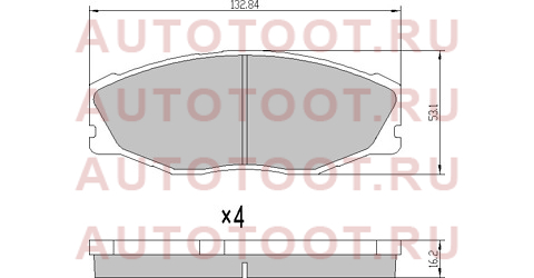 Колодки тормозные перед TOYOTA CROWN/MARK2 91-95 st04465yzz52 sat – купить в Омске. Цены, характеристики, фото в интернет-магазине autotoot.ru