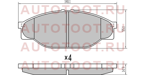 Колодки тормозные перед TOYOTA HIACE/HILUX 89-96 st04465yzz60 sat – купить в Омске. Цены, характеристики, фото в интернет-магазине autotoot.ru