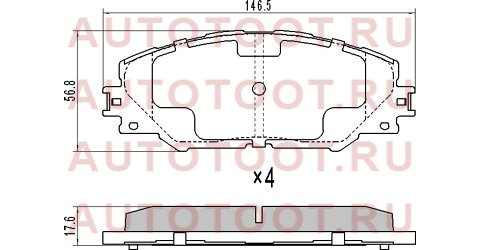 Колодки тормозные перед TOYOTA RAV4 05- st04465yzzdy sat – купить в Омске. Цены, характеристики, фото в интернет-магазине autotoot.ru