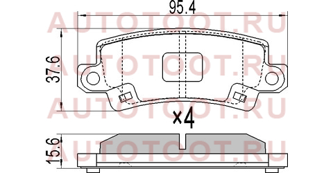 Колодки тормозные зад TOYOTA COROLLA EURO 02-06 st0446602160 sat – купить в Омске. Цены, характеристики, фото в интернет-магазине autotoot.ru