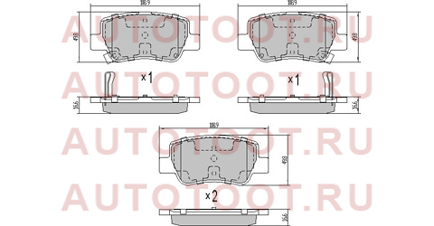 Колодки тормозные зад TOYOTA AVENSIS ZRT270 08- st0446605040 sat – купить в Омске. Цены, характеристики, фото в интернет-магазине autotoot.ru