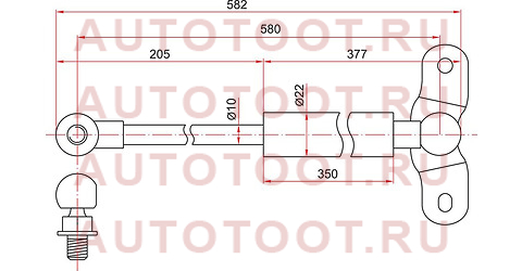 Амортизатор крышки багажника HONDA ODYSSEY RA6 99-03 LH st-04746-s3n-000 sat – купить в Омске. Цены, характеристики, фото в интернет-магазине autotoot.ru