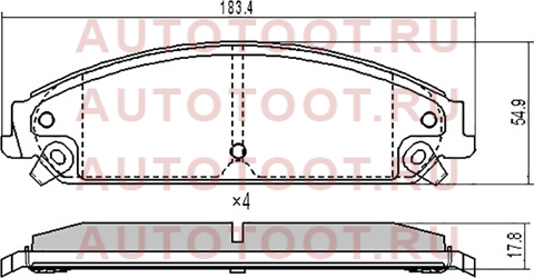 Колодки тормозные перед CHRYSLER 300C 04- st05142558ab sat – купить в Омске. Цены, характеристики, фото в интернет-магазине autotoot.ru