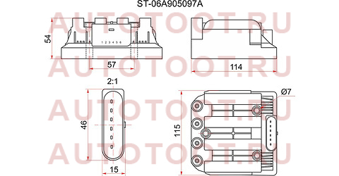 Катушка зажигания VAG OCTAVIA 00-04/BORA 98-05/GOLF 99-06/CADDY 06-/TOURAN 06-09 (модуль) st06a905097a sat – купить в Омске. Цены, характеристики, фото в интернет-магазине autotoot.ru