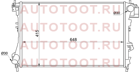 Радиатор OPEL VECTRA C/SIGNUM 1.6/1.8 02- (трубчатый) st100019 sat – купить в Омске. Цены, характеристики, фото в интернет-магазине autotoot.ru