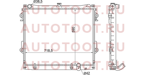 Радиатор TOYOTA LAND CRUISER 200/LEXUS LX570 2UZ-FE/1/3UR 07- st100050 sat – купить в Омске. Цены, характеристики, фото в интернет-магазине autotoot.ru