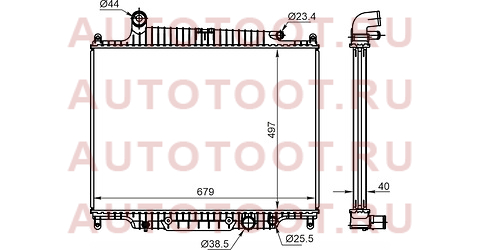 Радиатор LAND ROVER RANGE ROVE/RANGE ROVER SPORT 06-12 3,6TD st100058 sat – купить в Омске. Цены, характеристики, фото в интернет-магазине autotoot.ru
