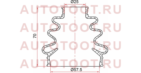 Пыльник шрус наружный зад BMW X5 E53 00-06 M54/M57/M62/ 5-SERIES E39 96-03 M62/M51/M57/ 7-SERIES 94 st1050009 sat – купить в Омске. Цены, характеристики, фото в интернет-магазине autotoot.ru