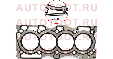 Прокладка ГБЦ NISSAN X-TRAIL/TEANA QR20/QR25DE 09- st11044et80a sat – купить в Омске. Цены, характеристики, фото в интернет-магазине autotoot.ru